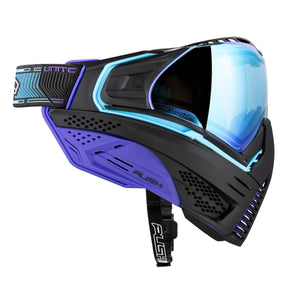 Push Unite Goggle Mk II - Nebula (Black/Turq/Purple) - Blue Lens