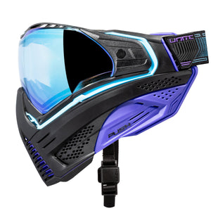 Push Unite Goggle Mk II - Nebula (Black/Turq/Purple) - Blue Lens