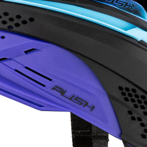 Push Unite Goggle Mk II - Nebula (Black/Turq/Purple) - Blue Lens