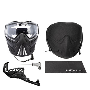 Push Unite Goggle Mk II - Watcher (Black/Black) - Clear Lens