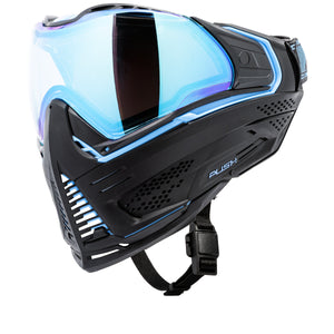 Push Unite Goggle Mk II - Vortex (Black/Blue) - Blue Lens