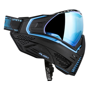 Push Unite Goggle Mk II - Vortex (Black/Blue) - Blue Lens