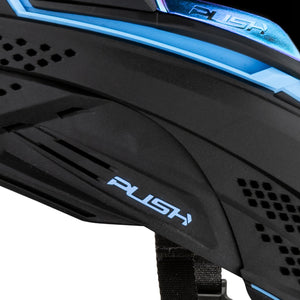 Push Unite Goggle Mk II - Vortex (Black/Blue) - Blue Lens