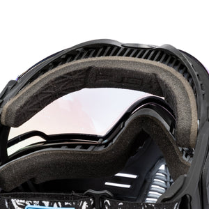 Push Unite Goggle Mk II  - Warlord Soul (Black/White Skull) - Blue Lens