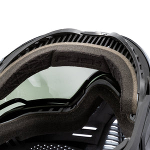 Push Unite Goggle Mk II - Warlord Omen (Black/White Skull) - Silver Lens