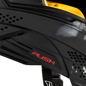 Push Unite Goggle Mk II - Warlord Viper (Black/White Skull) - Red Lens