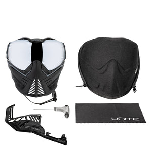 Push Unite Goggle Mk II - Rogue (Black/Grey) - Silver Lens