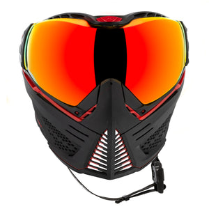 Unite Goggle Mk II - Legion (Black/Red) - Red Lens
