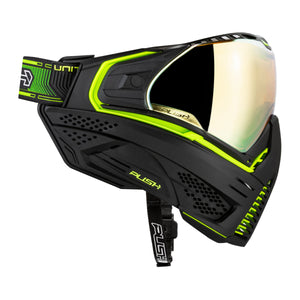 Push Unite Goggle Mk II - Reactor (Black/Green) - Gold Lens