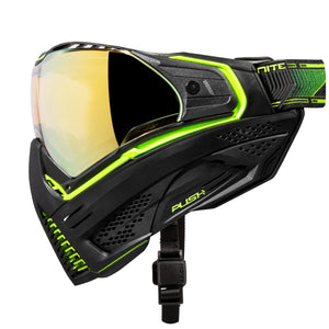 Push Unite Goggle Mk II - Reactor (Black/Green) - Gold Lens