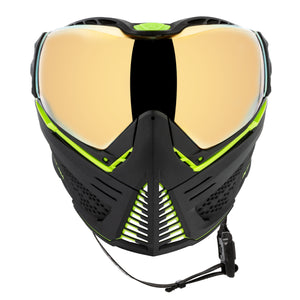 Push Unite Goggle Mk II - Reactor (Black/Green) - Gold Lens