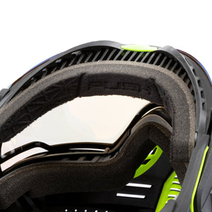 Push Unite Goggle Mk II - Reactor (Black/Green) - Gold Lens