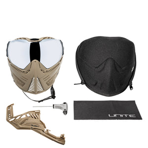 Push Unite Goggle Mk II  - Outlaw (Tan/Tan) - Silver Lens