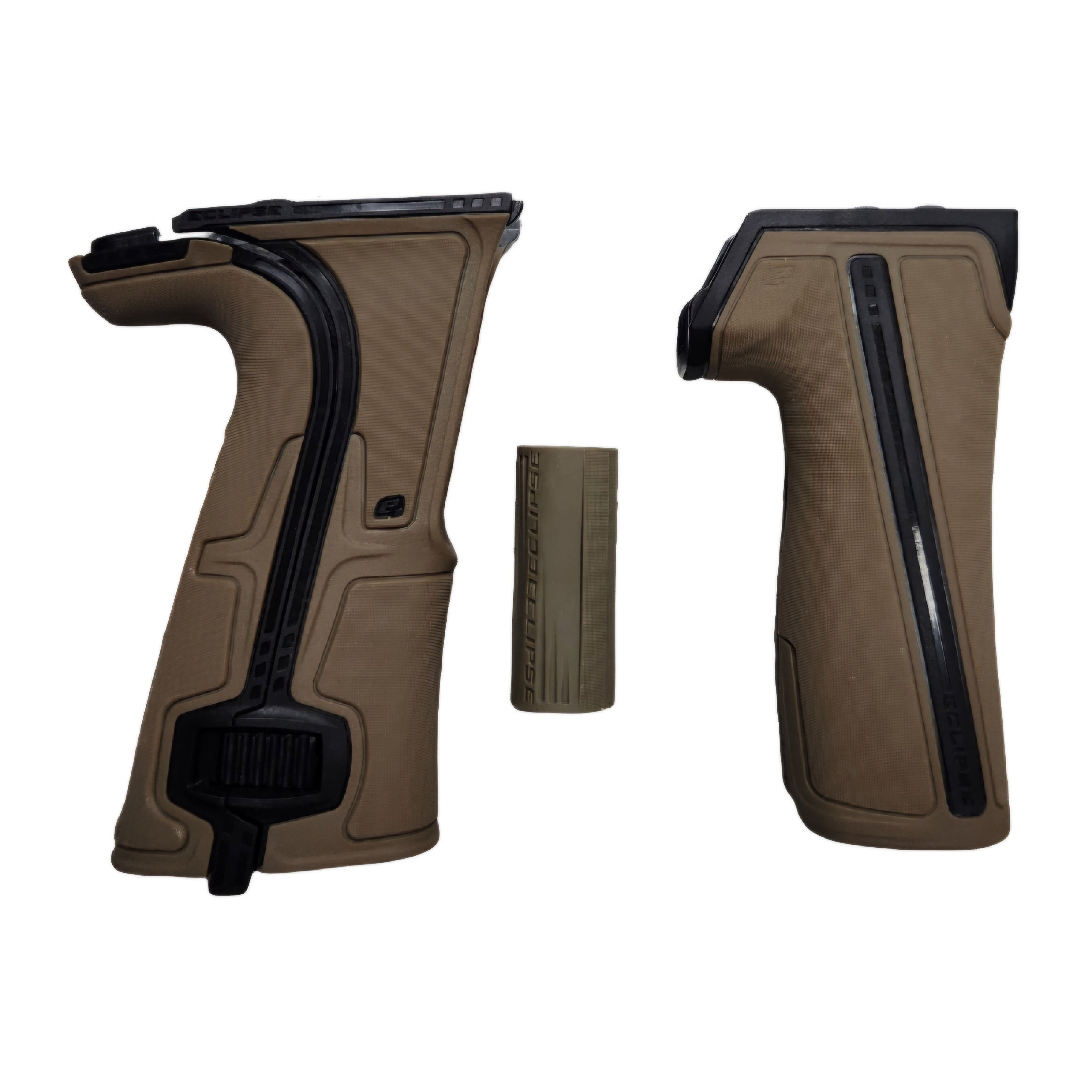 k3LEON　ジーベン90缶　2セット目 Planet Eclipse Geo R5/CS3Pro Grip Kit - Tan (Earth) - Mazens Paintball