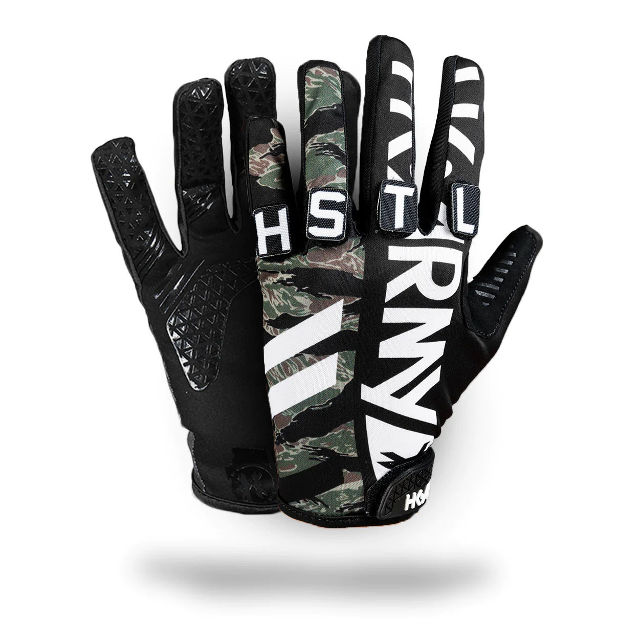 HK Army Knucklez Freeline Pro Gloves - Tigerstripe