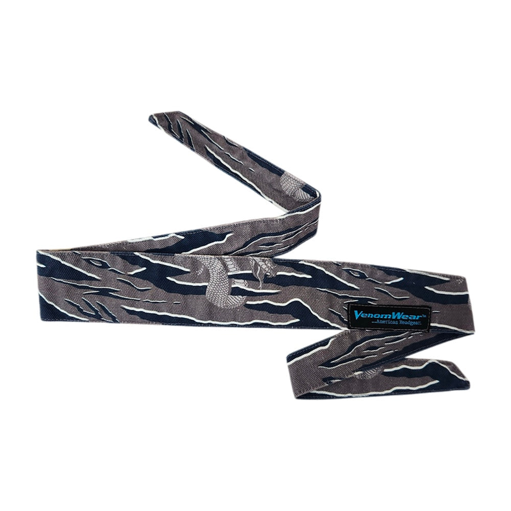 Venomwear Headband - Grey/Navy SS