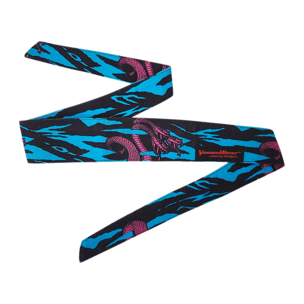 Venomwear Headband - Teal/Pink/Black SS