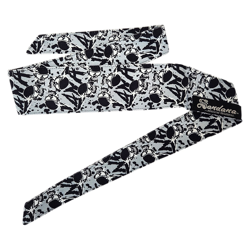 Sandana Headband - Silver/Black FS