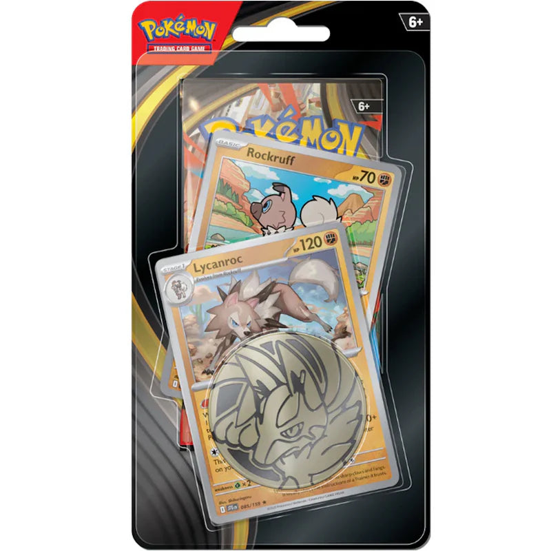 Pokémon Mega Evolution - Base Set Checklane Blister - Rockruff and Lycanroc
