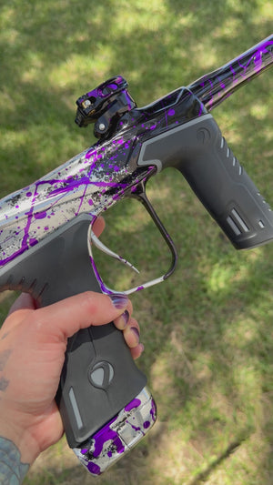 Dye MXR - Clear/Black Fade w/Purple Splash