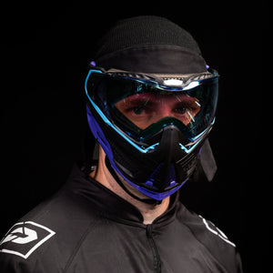 Push Unite Goggle Mk II - Nebula (Black/Turq/Purple) - Blue Lens