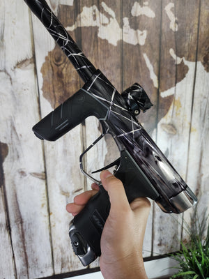 Dye Dark Edition DSR+ w/Mech - Silver/Black Acid Splash