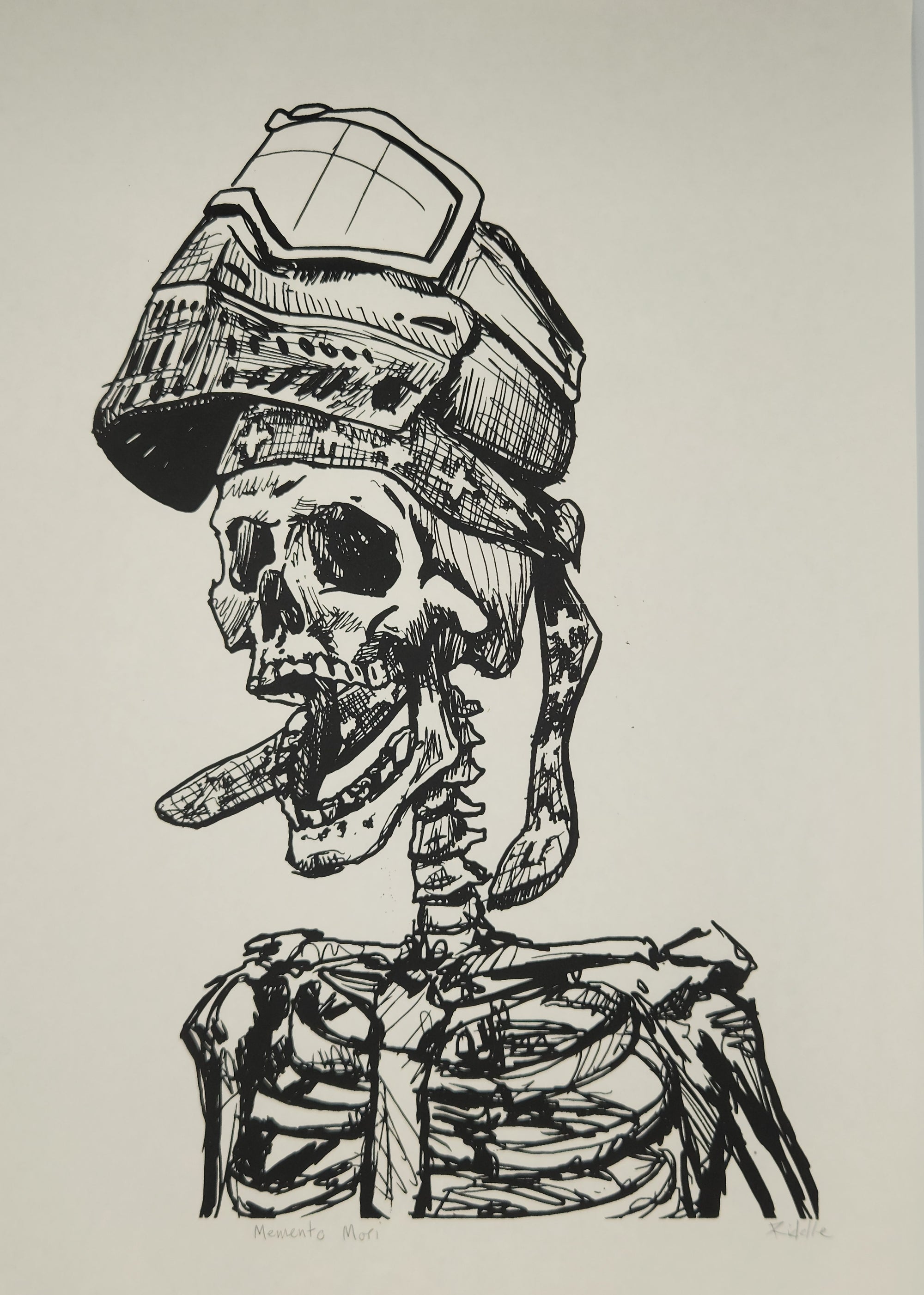 Riddles Art Print - Momento Mori