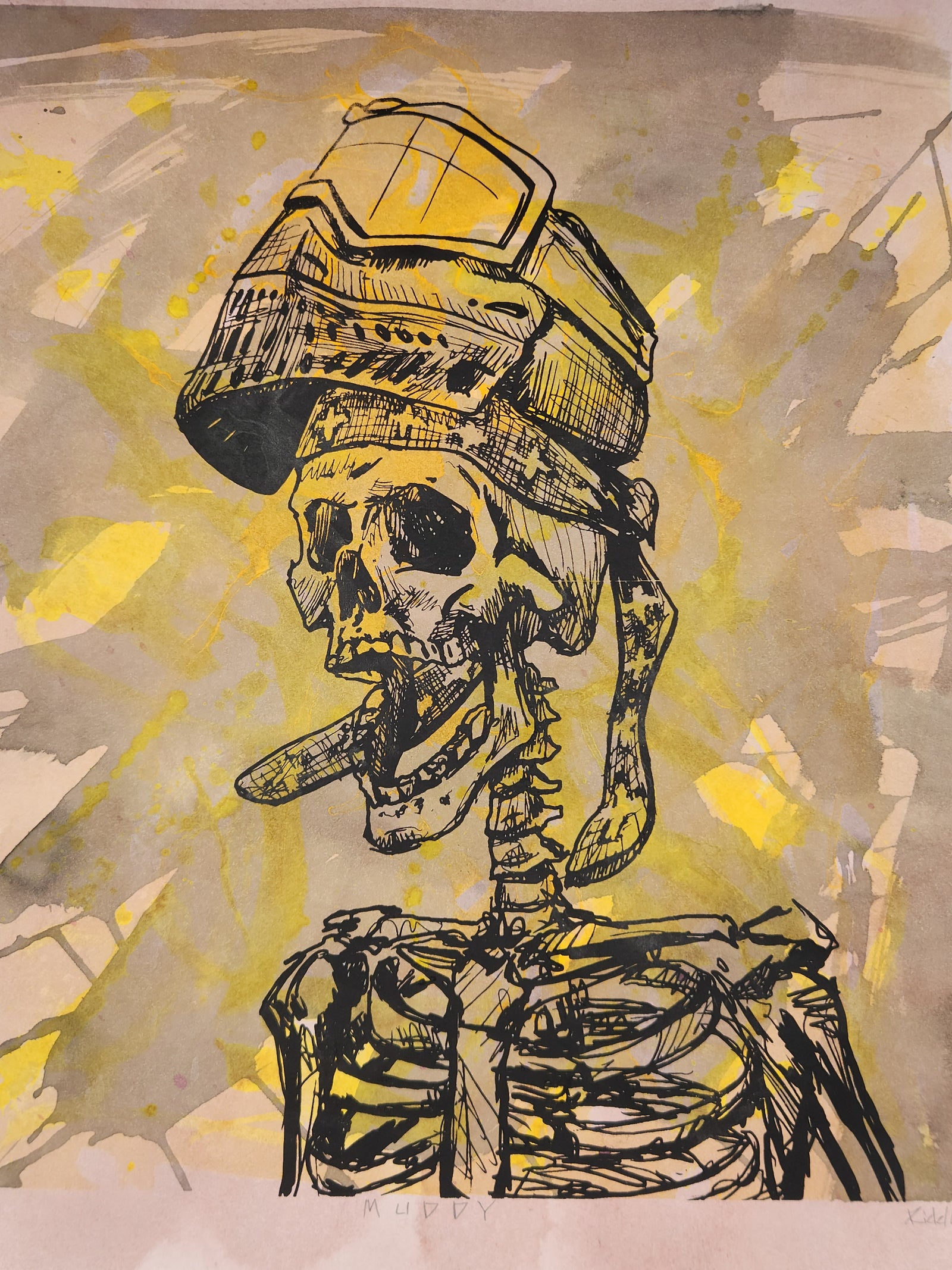 Riddles Art Print - Muddy 1/1