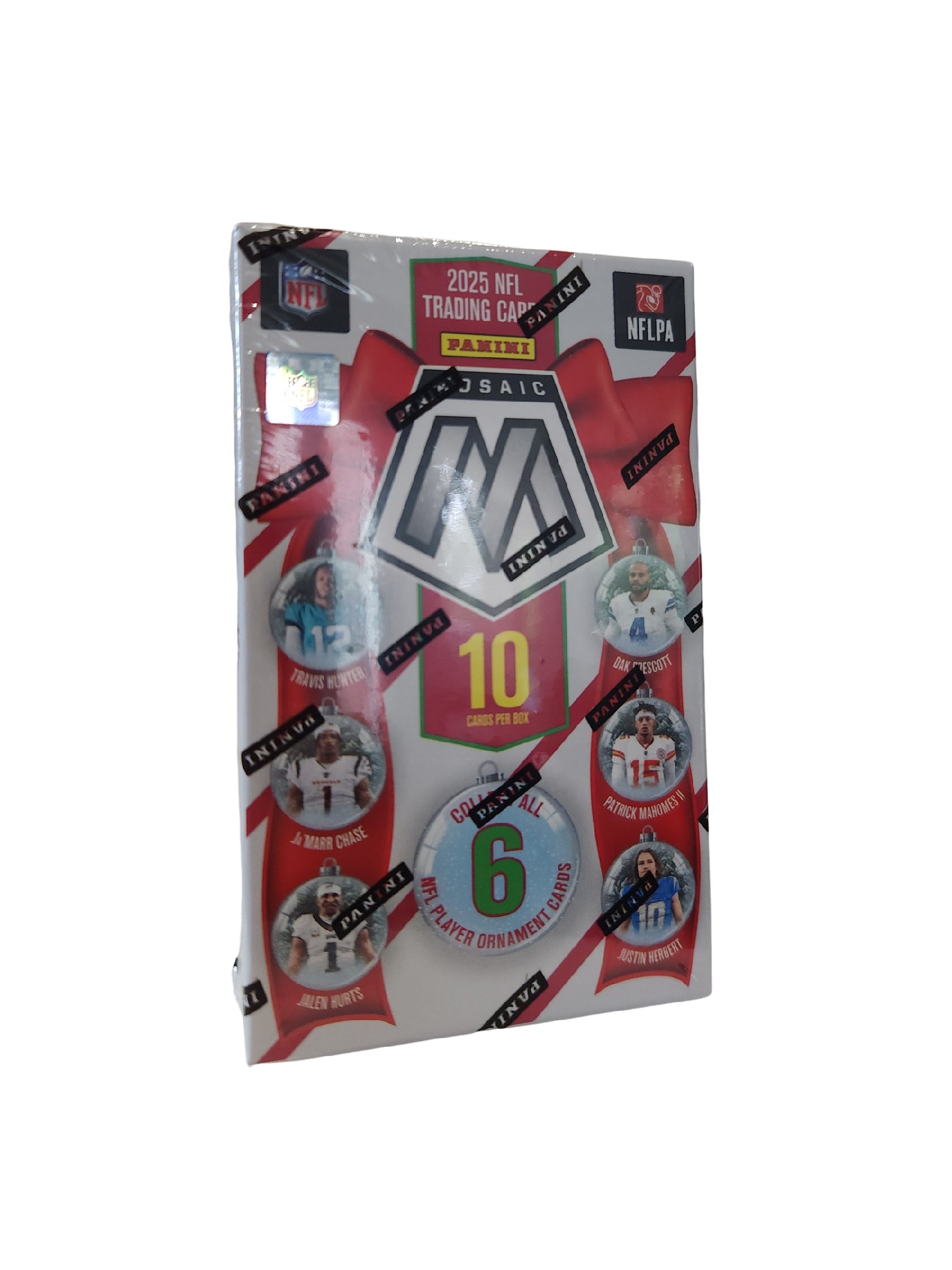 2025 Panini Mosaic NFL Football Ornament Box