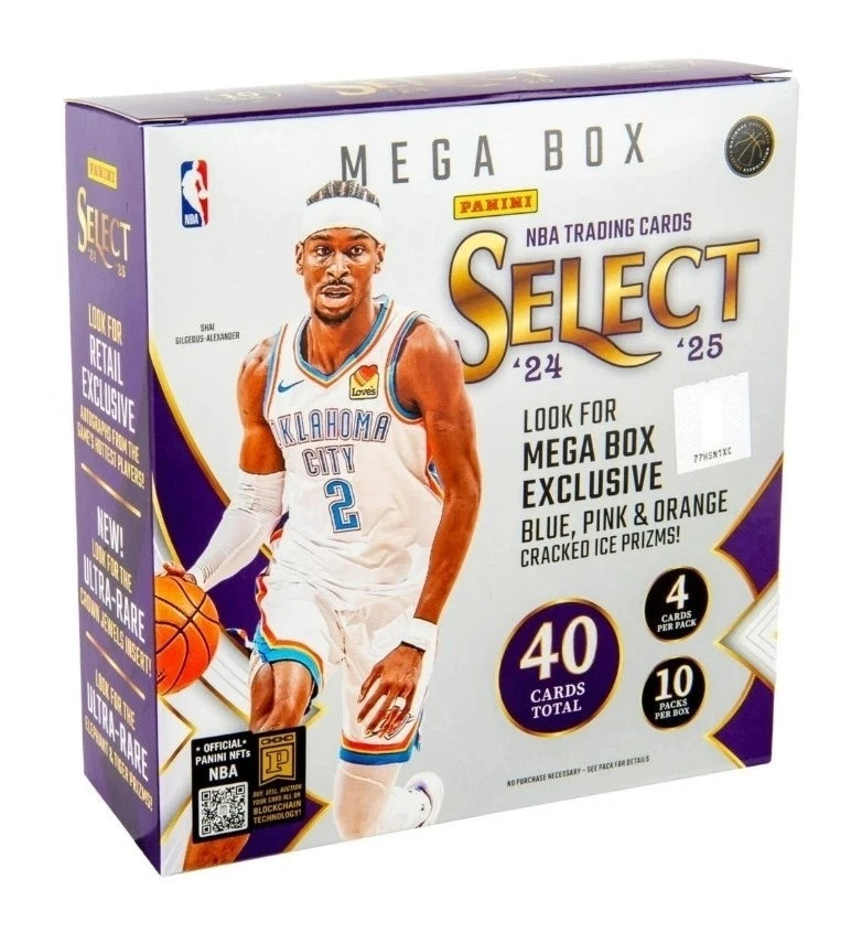 2024-25 Panini Select NBA Basketball Mega Box