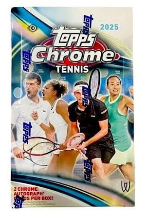2025 Topps Chrome Tennis Hobby Box