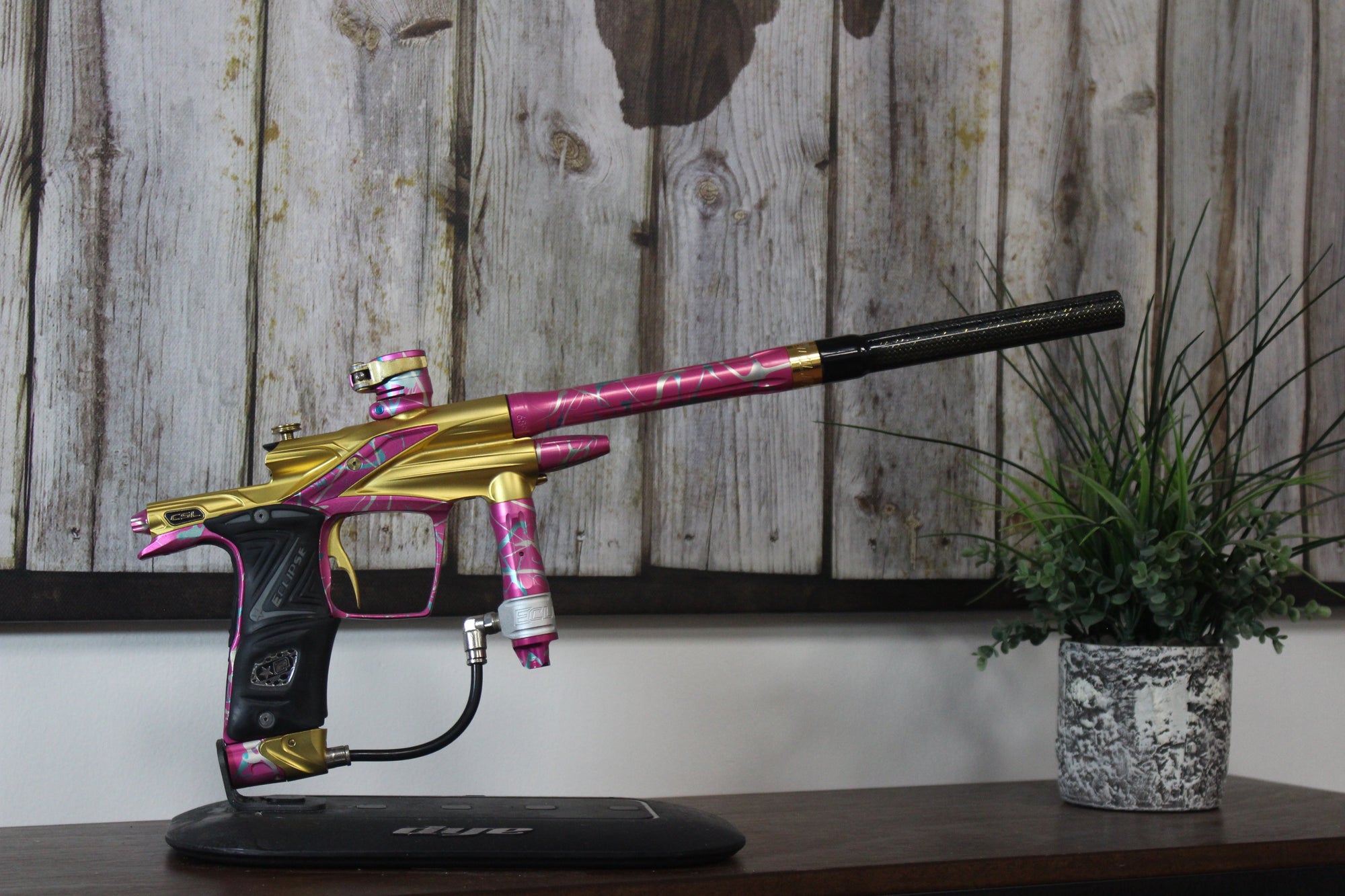 Planet Eclipse CSL - Gold/Pink Splash