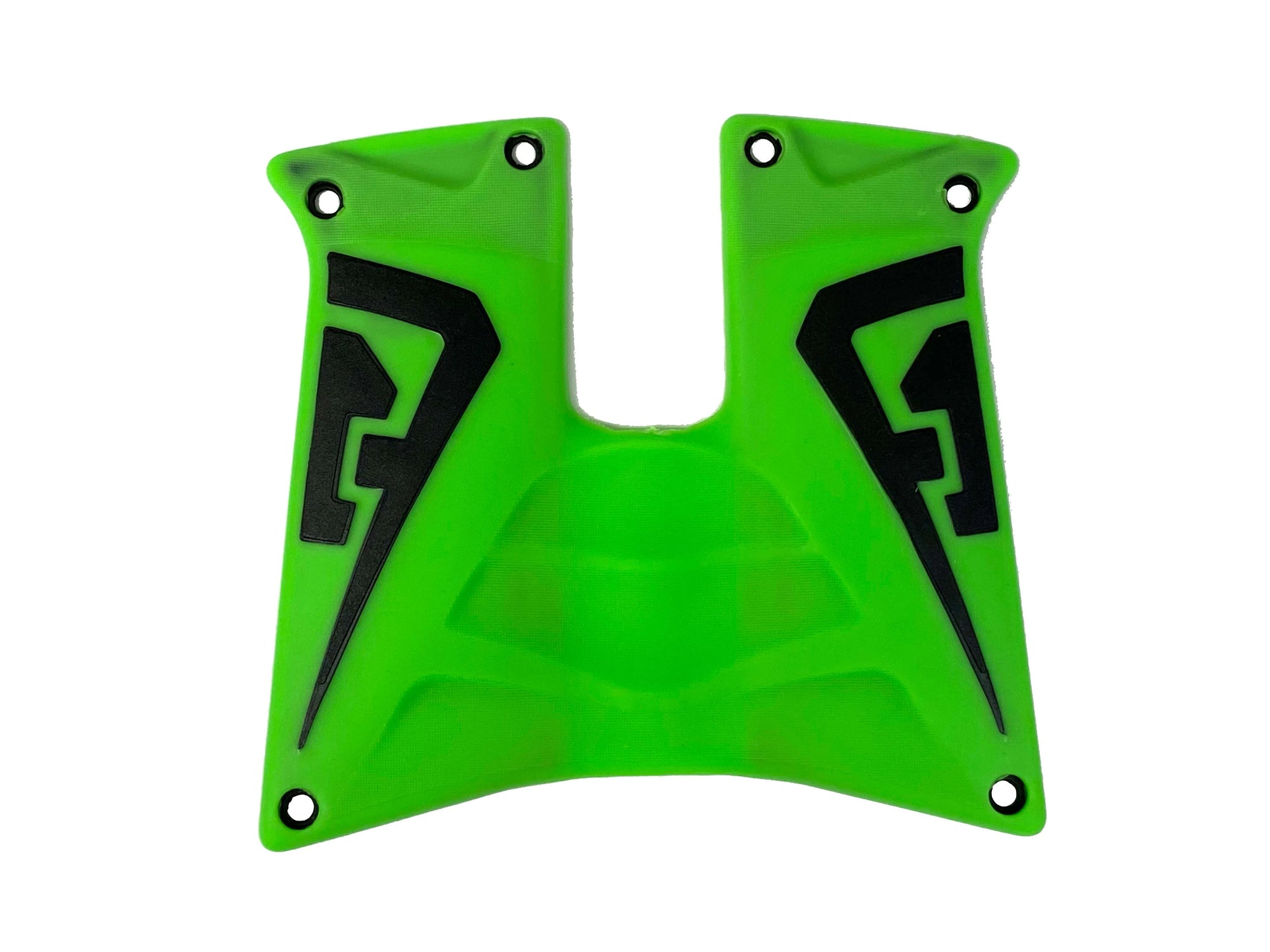 Field One Rubber Grip Panels - Neon Green/Black