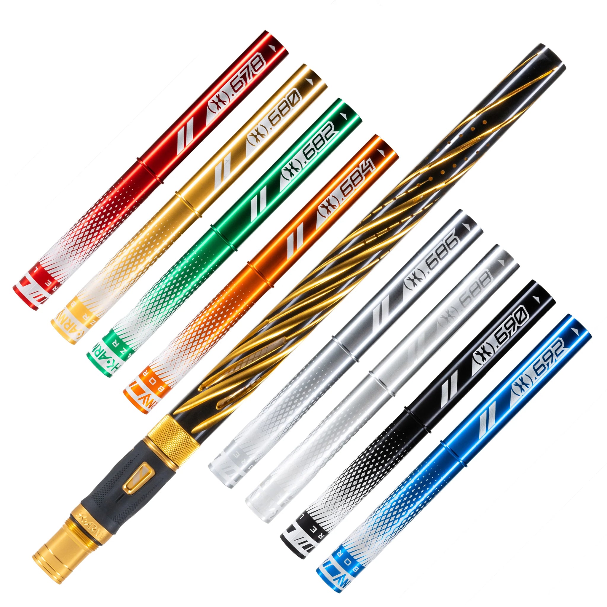 NOUVEAU kit de barils filetés LAZR Army Autococker avec NOUVEAU kit de barils filetés LAZR Army Autococker avec