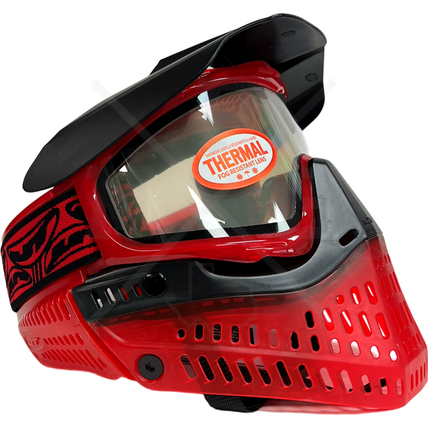 JT Spectra Proflex LE Goggle - Ice Series Red w/ Clear Thermal Lens
